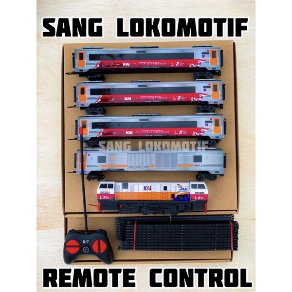 Jual Paket Rangkaian Murah Mainan Kereta Api Indonesia Rc Kereta Api Mainan Remot Control