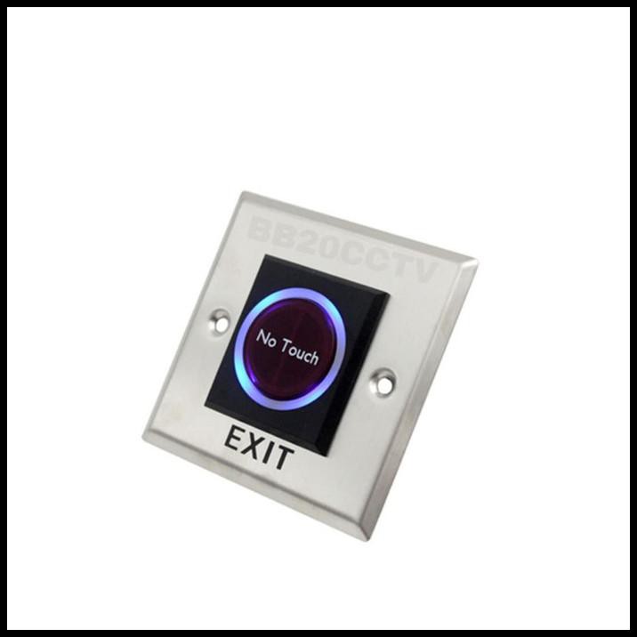 Jual Contactless Button Exit Access Control Infrared No Touch Door ...
