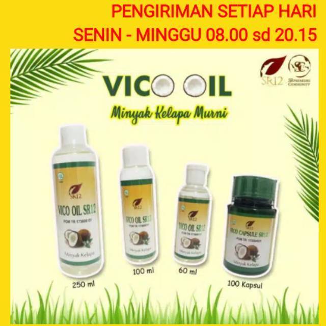 Jual Vco Sr Vco Cair Ml Virgin Coconut Oil Vico Minyak Kelapa Herbal Sr Bpom