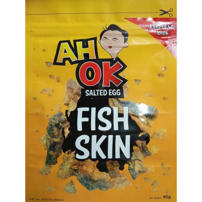 Jual ORIGINAL AH OK Salted Egg Fish Skin ~ kp522 | Shopee Indonesia