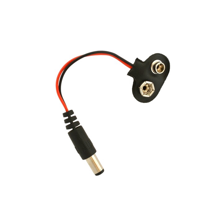 Clip Per Batteria 9V – Connettore A I In Plastica – Tipo I – Surga Performance