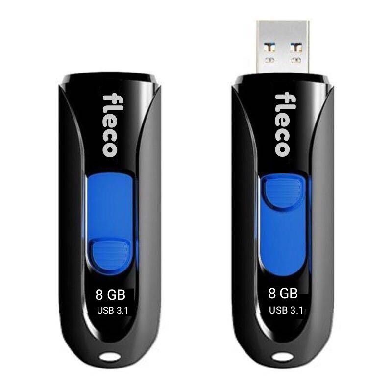 Jual FLASHDISK ORIGINAL FLECO USB 3.1/3.0 8GB FLASH DRIVE JETFLASH 790K ...