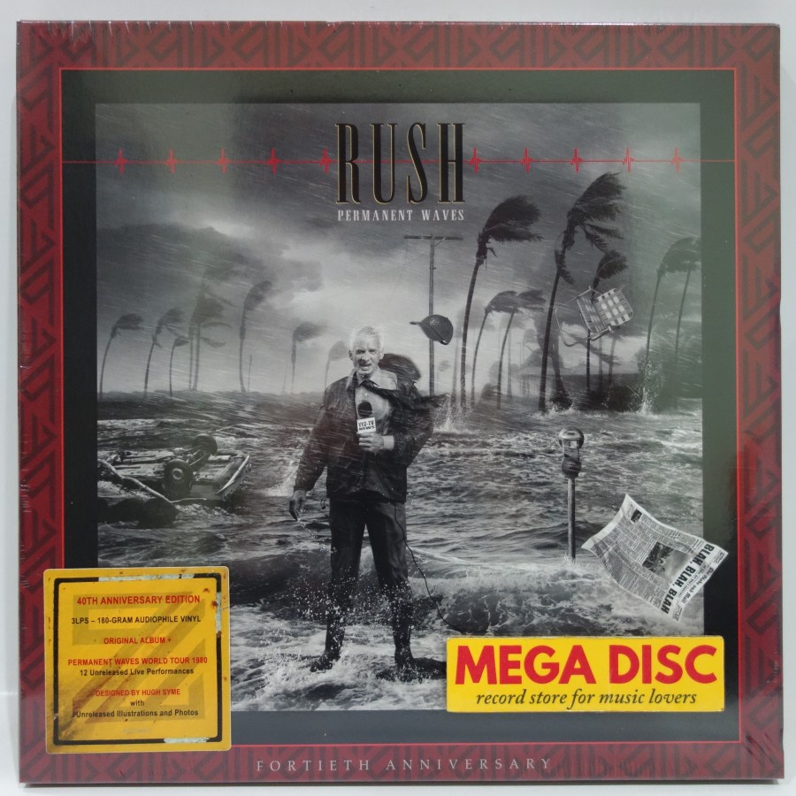 Jual Boxset Rush - Permanent Waves 40Th Anniversary 3LP Album Vinyl PH ...