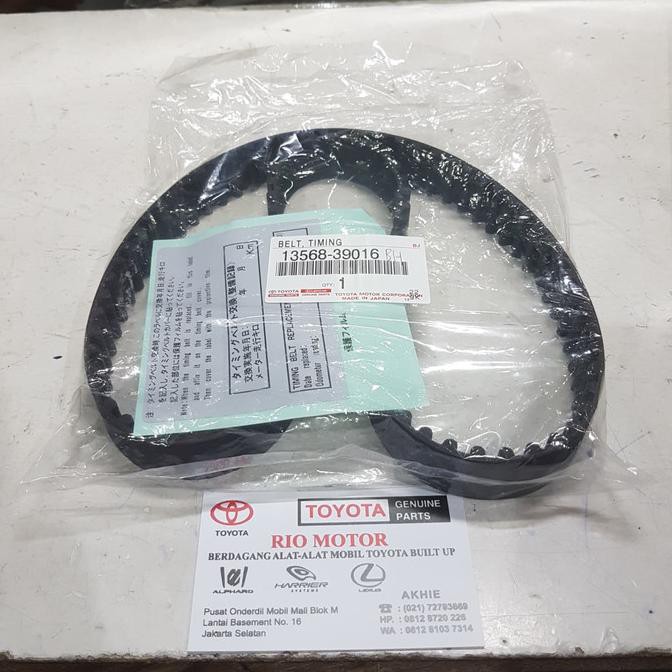Jual Timing belt Diesel Innova Fortuner Hilux Hiace Dyna Prado 13568