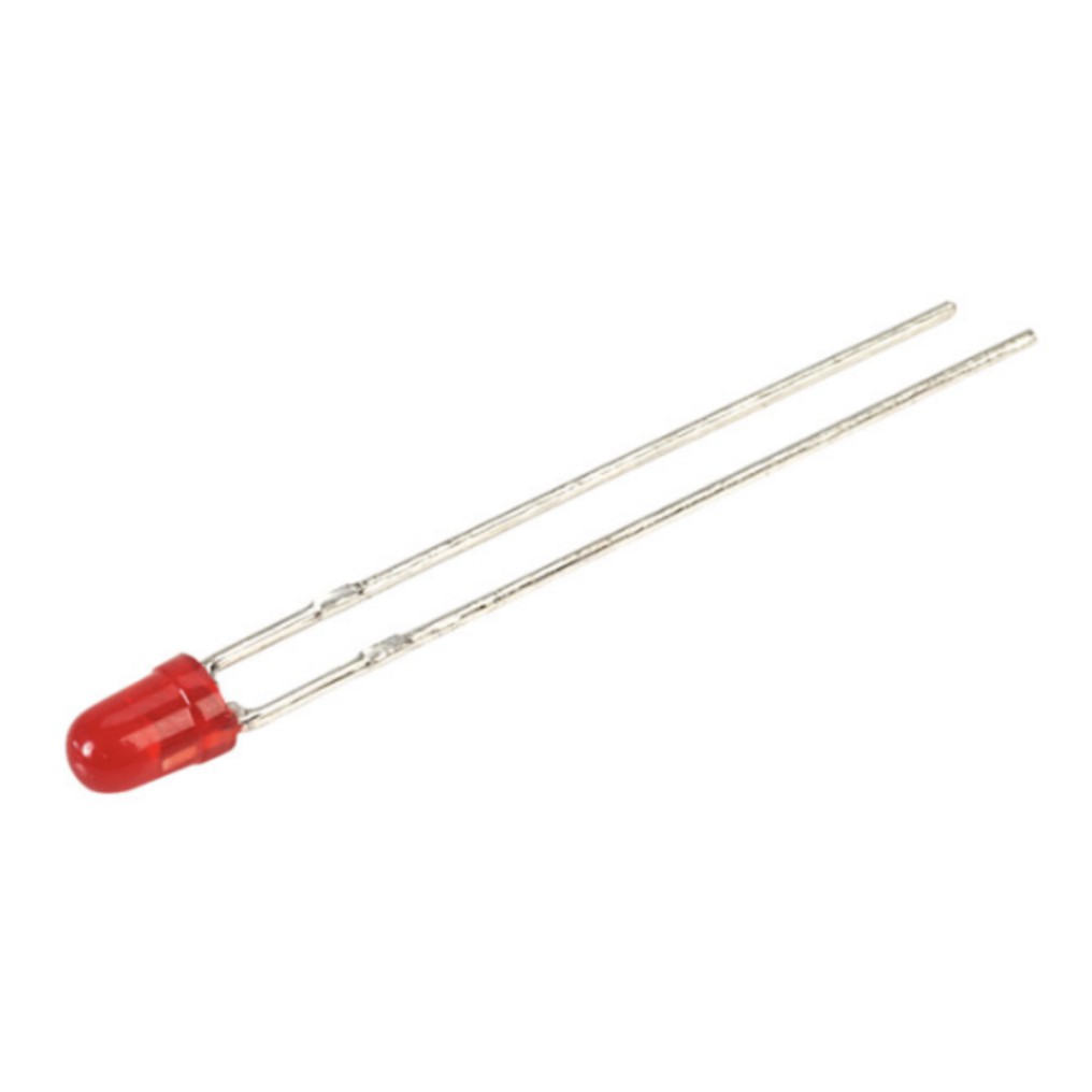 Jual LED Diffused 3mm Red Merah lampu Led diode super terang High ...