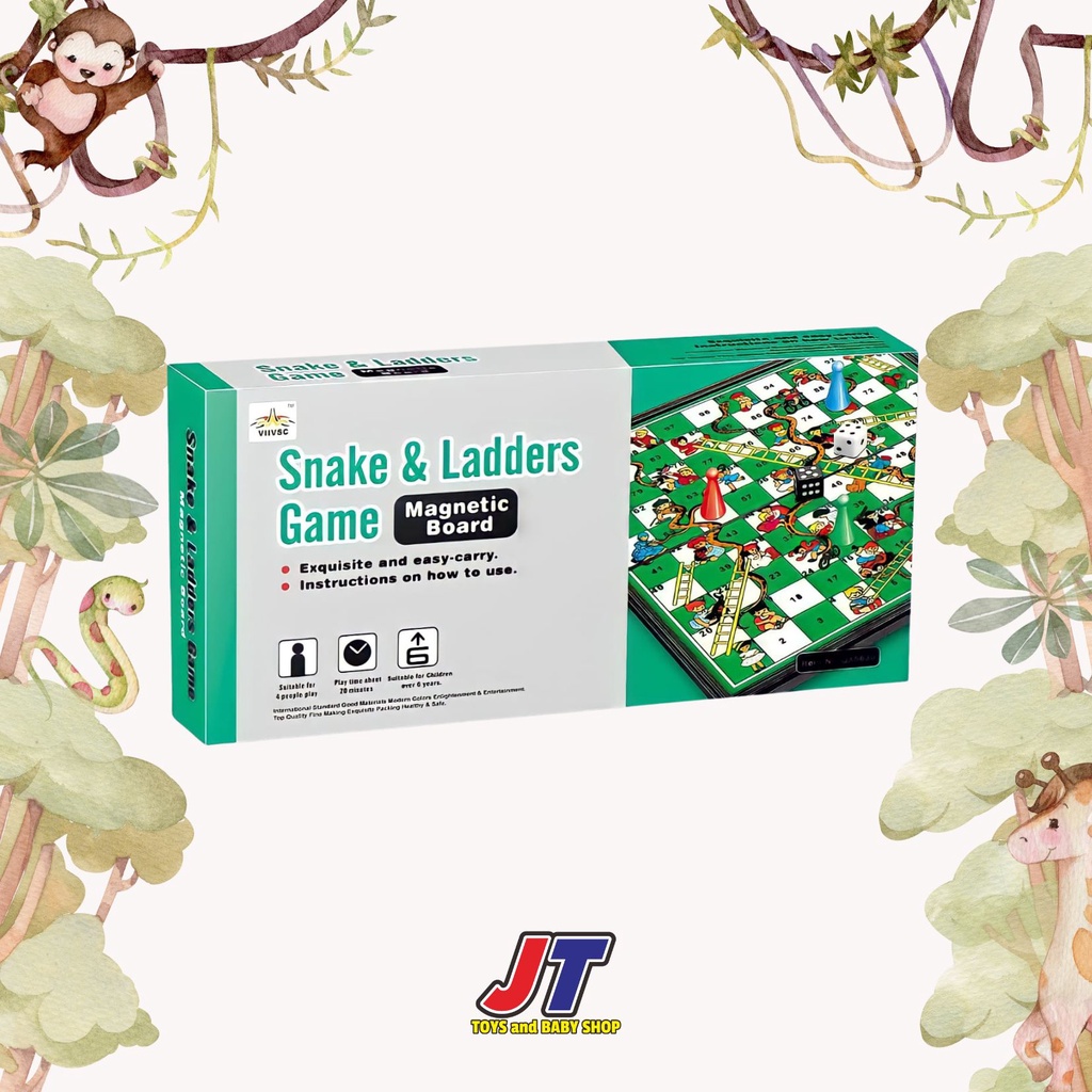 Jual Snake & Ladders Game | Mainan Ular Tangga | Board Game | Shopee ...