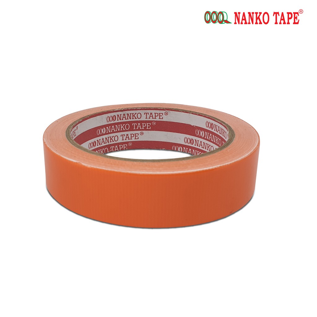 Jual Nanko Cloth Tape 24 mm x 13 m Orange (12pcs) Shopee Indonesia