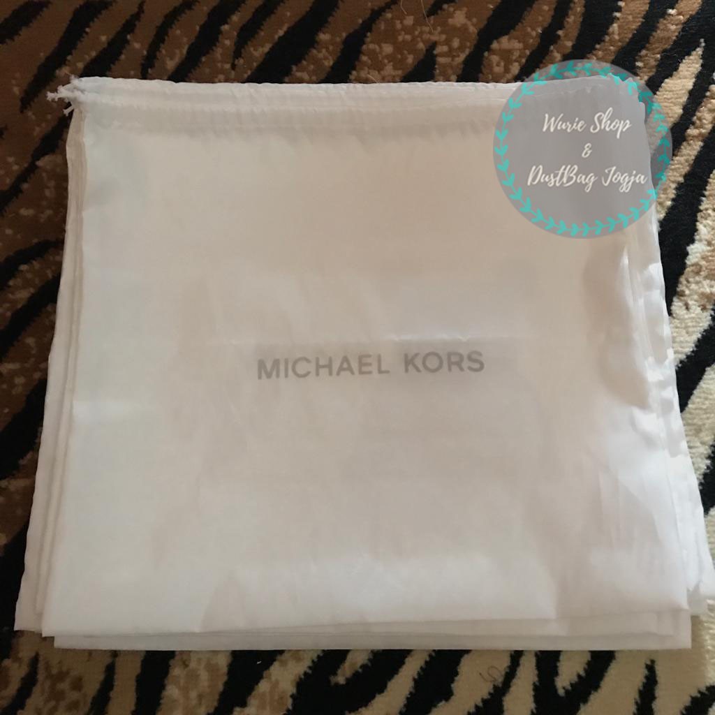 MICHAEL KORS SATIN MK Dustbag Pengganti Sarung Tas Pelindung Debu Dust Bag DB Branded