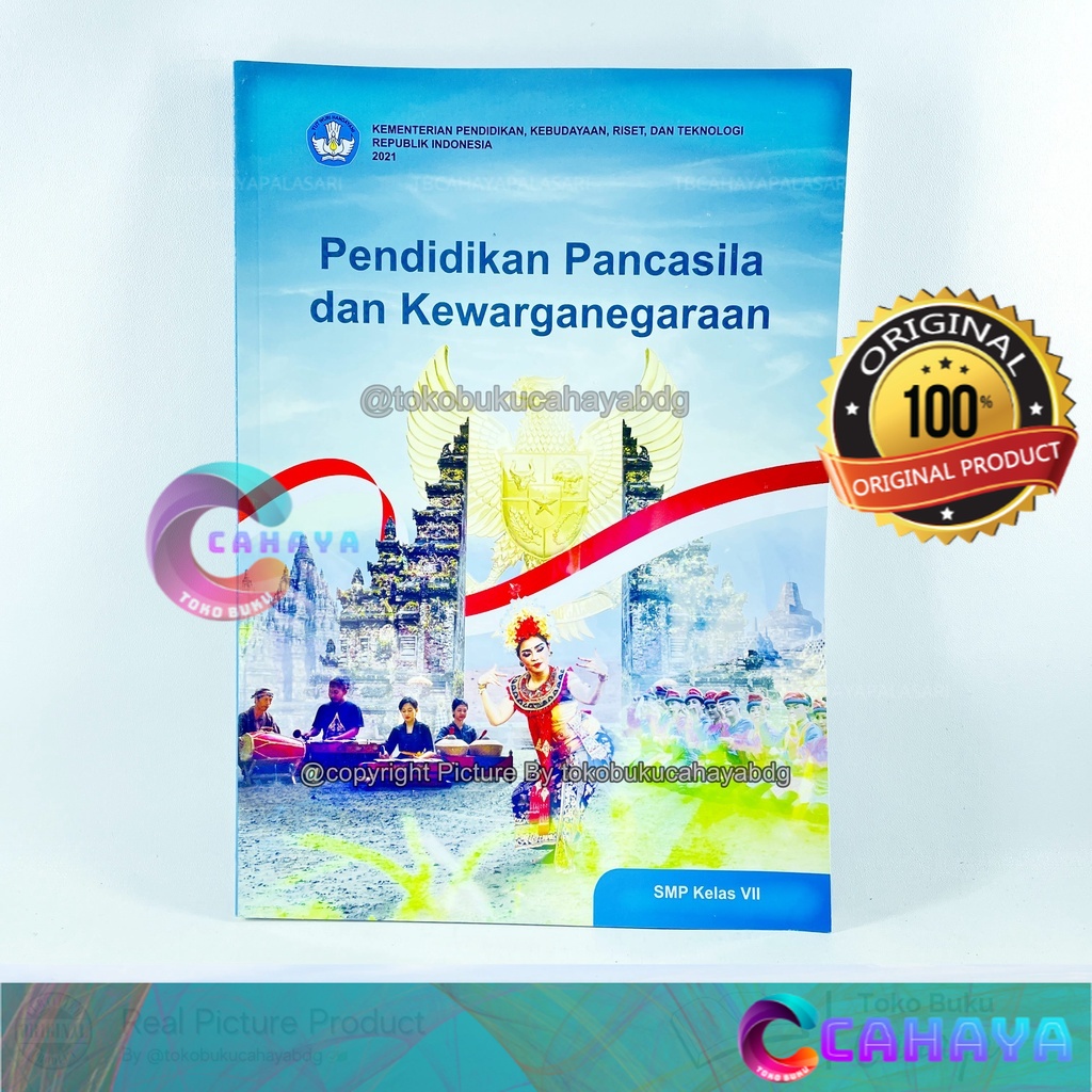 Jual BUKU Pendidikan Pancasila Dan Kewarganegaraan Ppkn Kelas 7 / VII ...