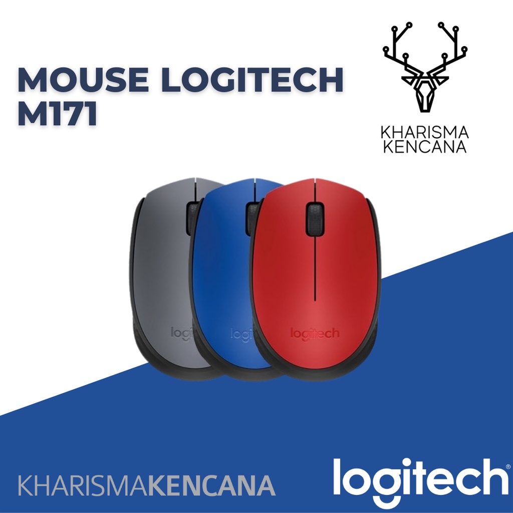 Jual mouse wireless logitech m171 | Shopee Indonesia