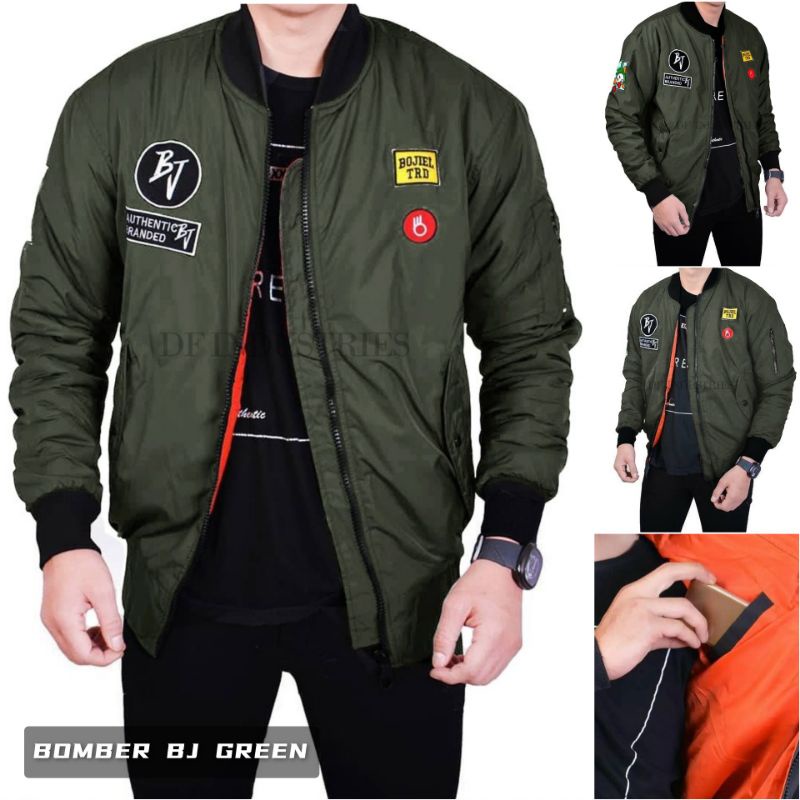 Jual JAKET BOMBER PRIA MURAH | Shopee Indonesia