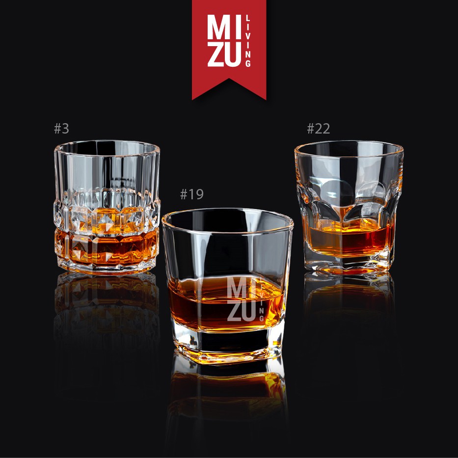 Jual Mizu Napoli Whiskey Glass Gelas Kaca Whisky On The Rocks Gelas Air Minum Shopee Indonesia 6333