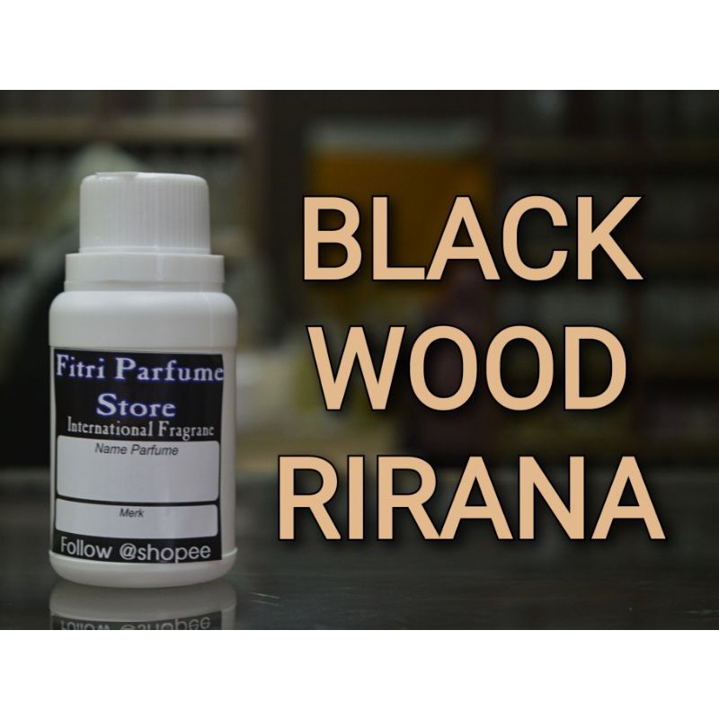 Rirana discount black wood