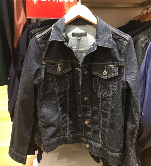 Uniqlo cheap jaket denim