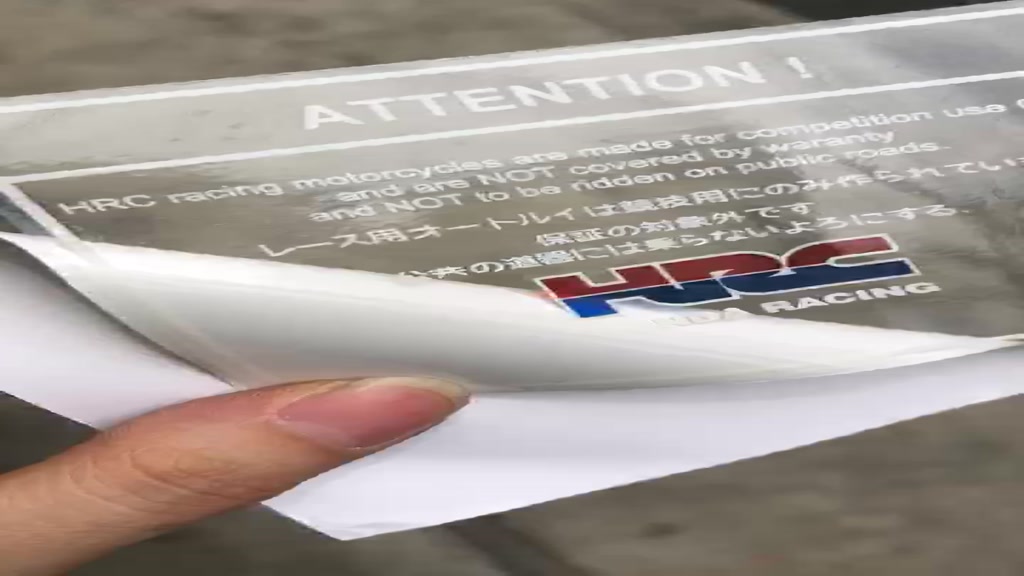 Jual stiker peringatan honda warning hrc jepang japan motor | Shopee ...