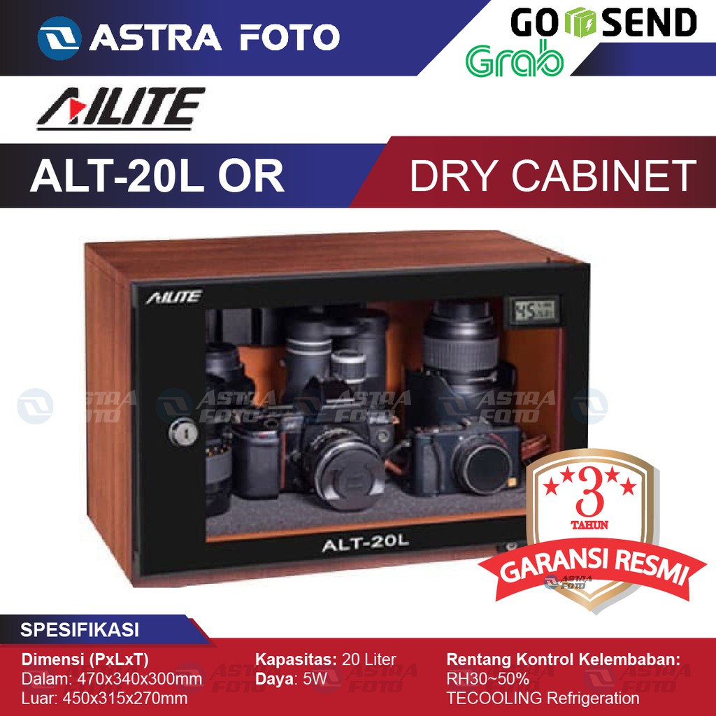 Jual Ailite ALT20L Dry Box Dry Tempat Penyimpanan Kamera dan