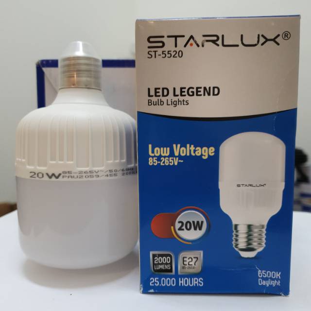 Jual Lampu Bohlam Led Legend Starlux Watt Shopee Indonesia