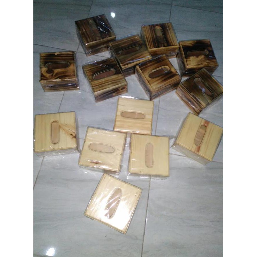 Jual Kotak Tisu Kayu Pinus Tempat Tisu Kayu Pinus Kecil Tissue Box Shopee Indonesia