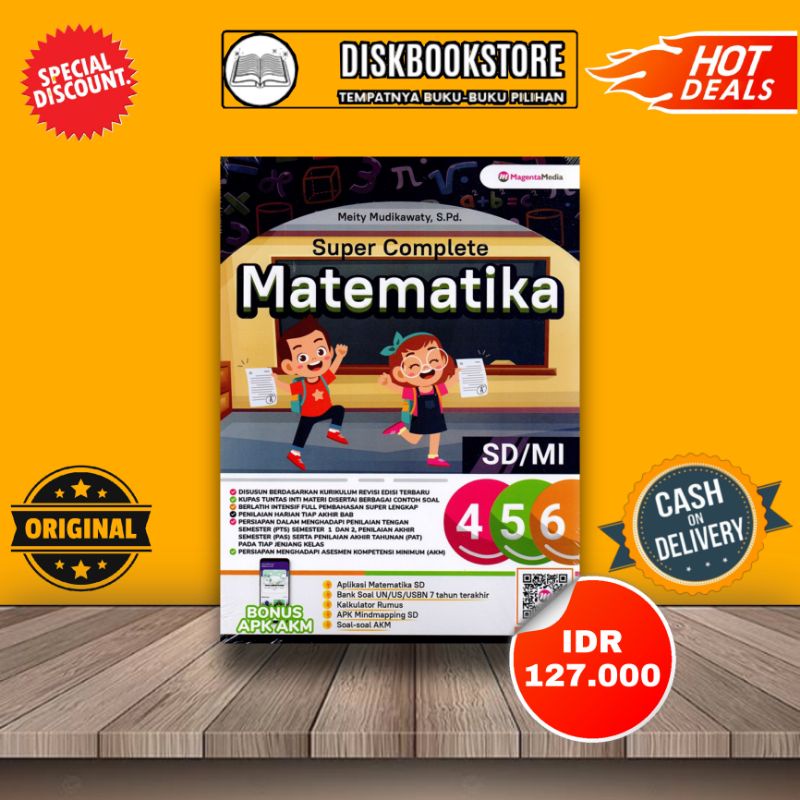 Jual Buku Super Complete Matematika SD Kelas 4,5,6 | Shopee Indonesia