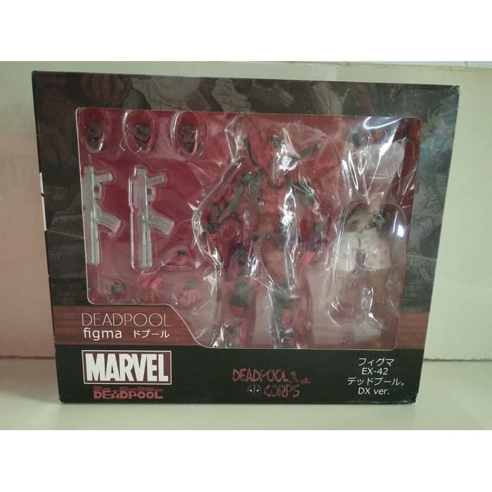 Jual FIGMA Deadpool DX Corps Ver EX 042 Deluxe NEW MIB | Shopee Indonesia