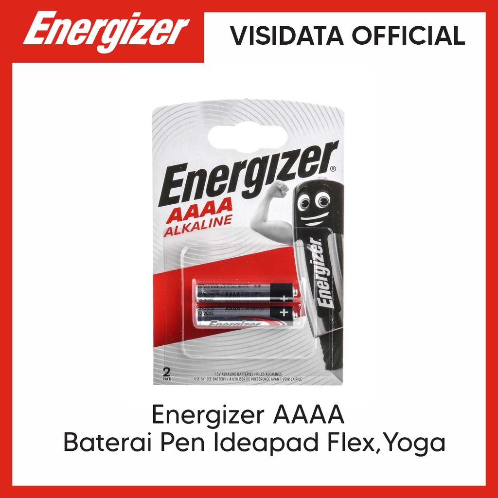 Jual Energizer Baterai AAAA For Lenovo Stylus Digital Pen 1 Pack isi