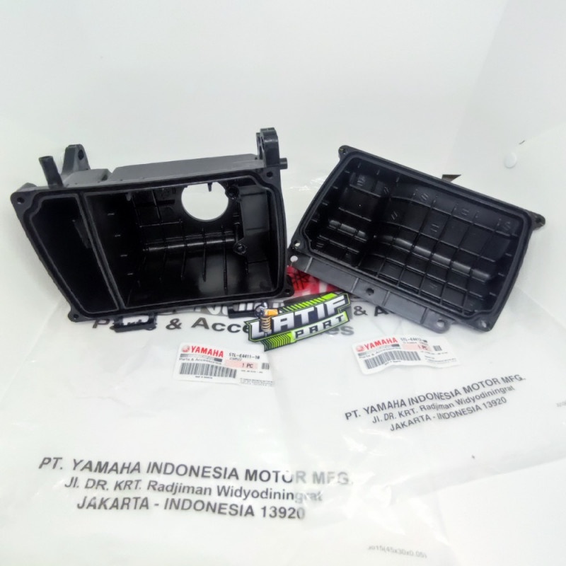 Jual box filter mio Dan tutup filter mio sporty asli original 1 set