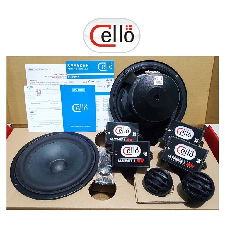 Jual Cello Ultimate 1 New 2-Way Speaker Components Kit | Shopee Indonesia
