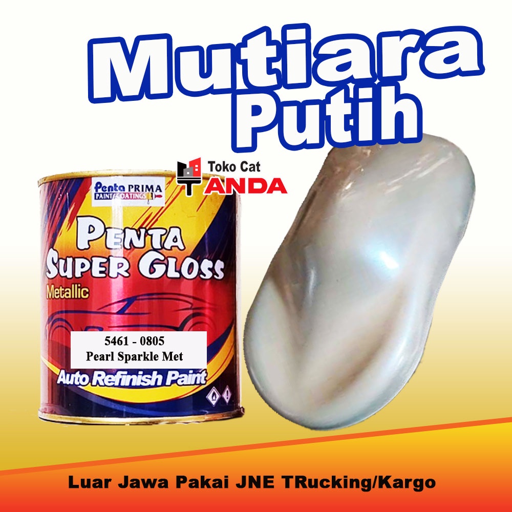 Jual Putih Mutiara Penta Super Gloss - Pearl Sparkle White Putih ...