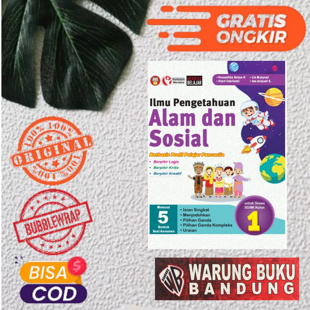 Jual BUKU ILMU PENGETAHUAN ALAM DAN SOSIAL KURIKULUM MERDEKA UNTUK ...