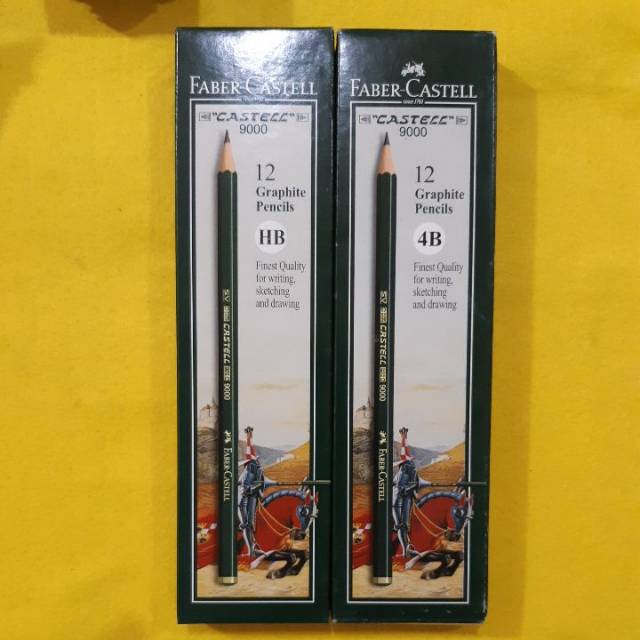 Jual Pensil Faber Castell / Faber-castell HB / 4B (1 Pcs) | Shopee ...