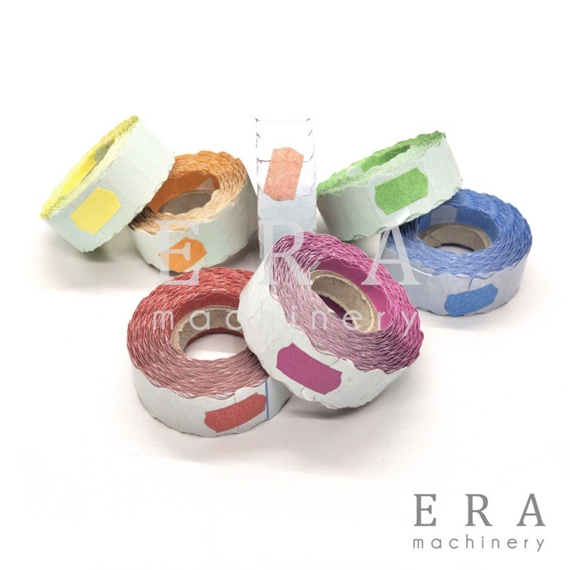 Jual Sticker Numbering WARNA Coloured Refill Isi Per Roll (9pcs ...