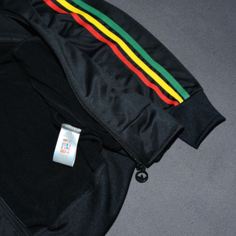 Jual Tracktop Adidas Rasta Colourway Fulltag Label Pria Wanita | Shopee ...