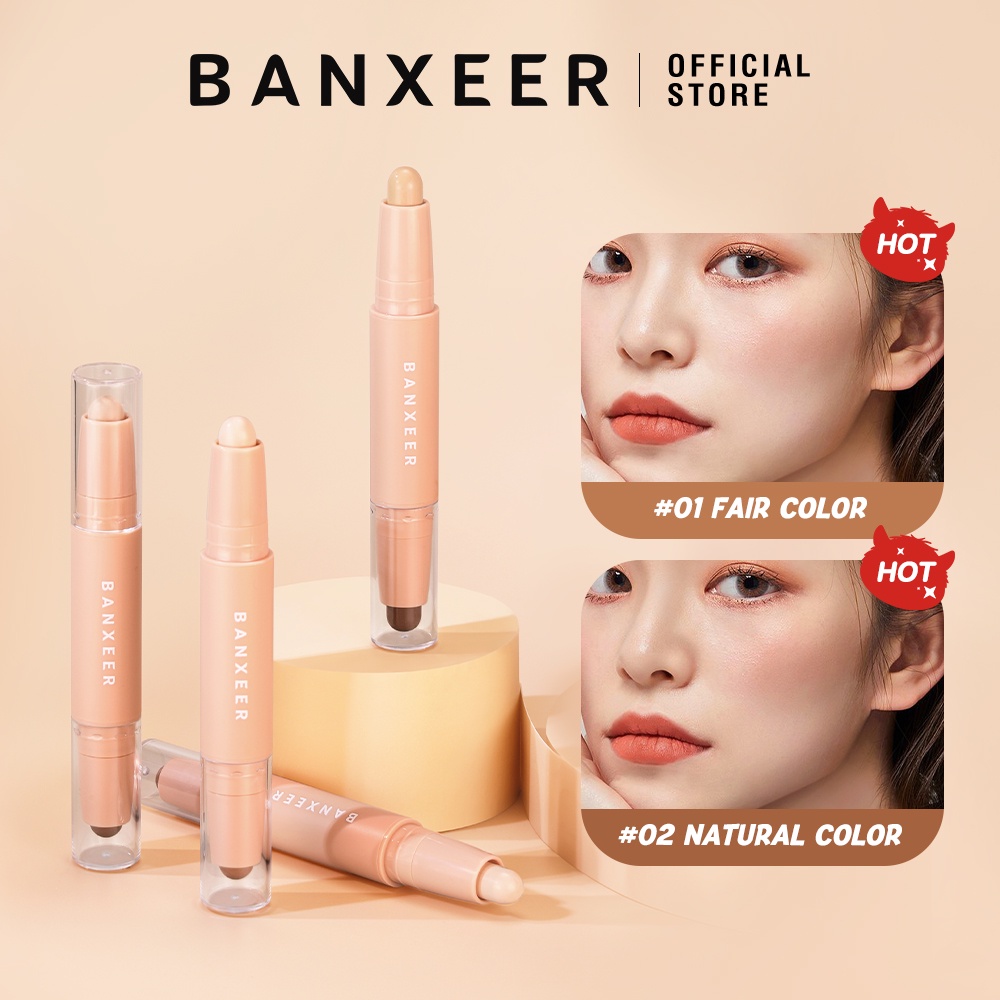 Jual BANXEER Face shaping light and shadow monster contour stick ...