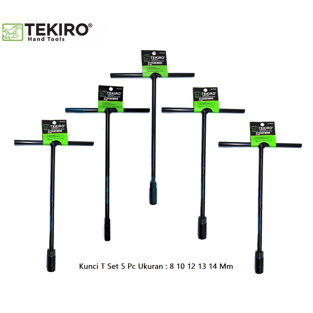 Jual Tekiro T Type Socket Wrench Pc Kunci Sok Soket T Set Pc Mm Shopee