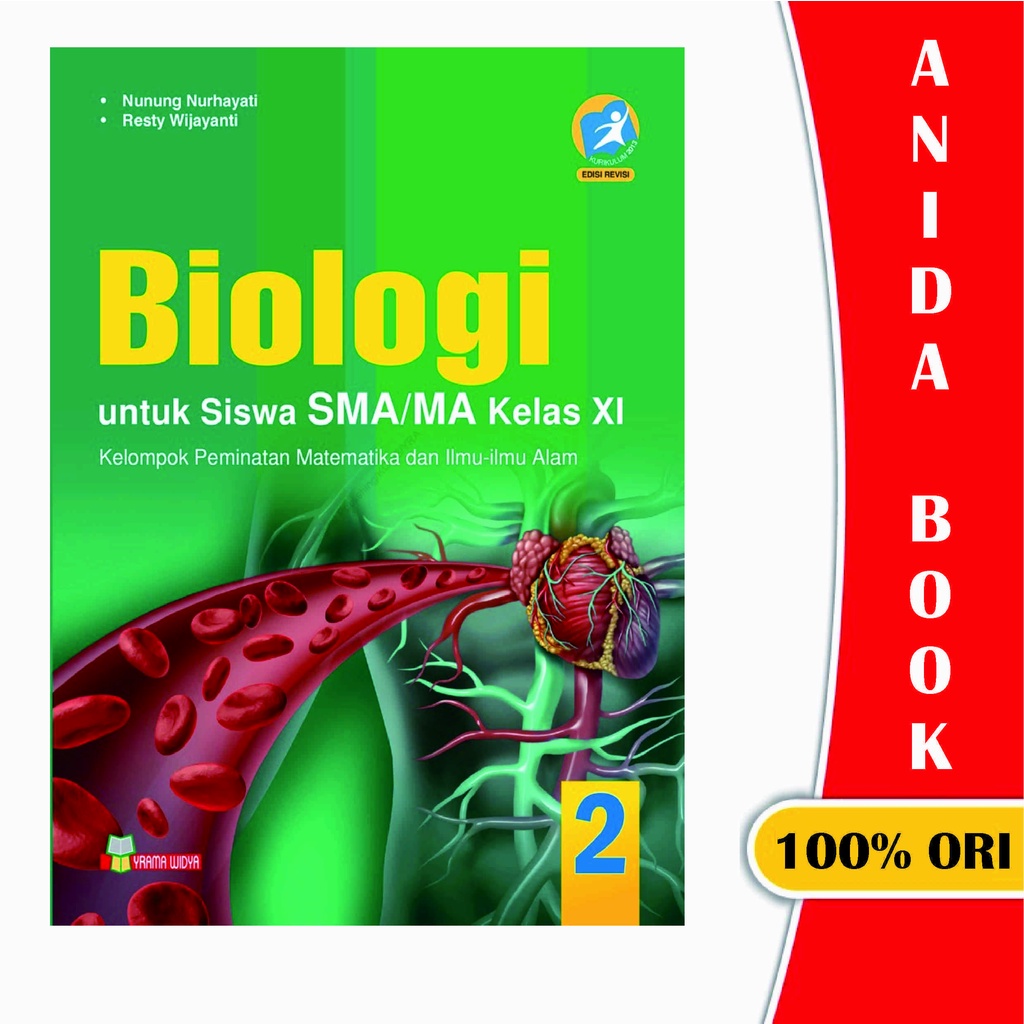 Jual Buku Biologi Untuk SMA/MA Kelas XI - Yrama Widya | Shopee Indonesia