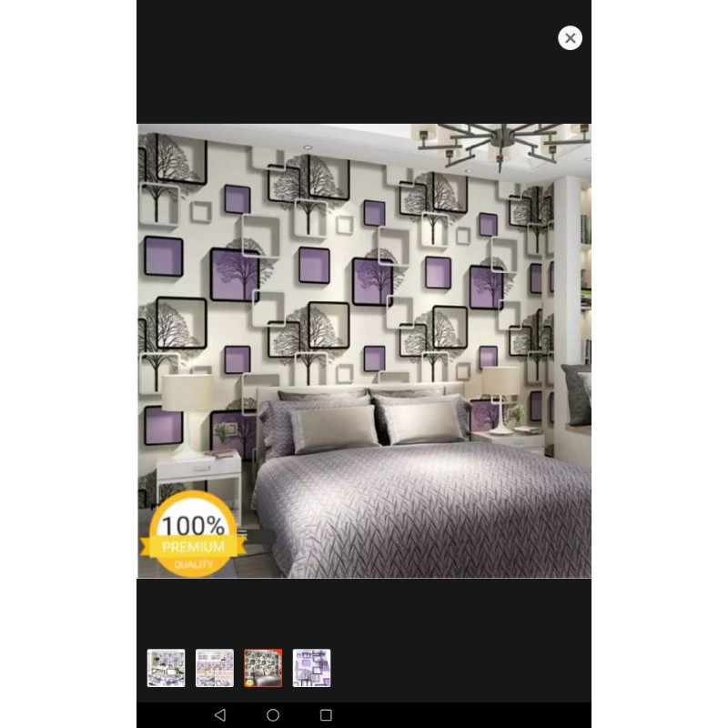 Jual stiker wallpaper dinding 0,45x10m berat 750gram | Shopee Indonesia