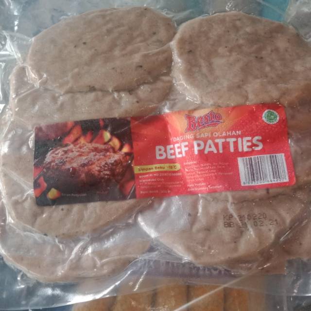 Jual Frozen Bandung Beef Paties Besto Isi 10 | Shopee Indonesia