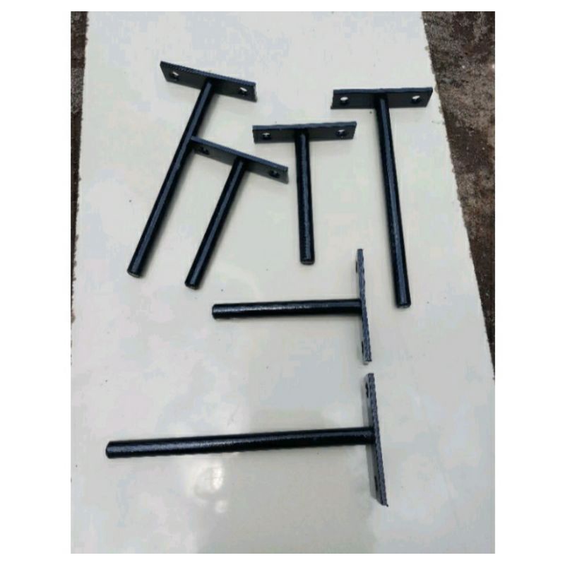 Jual besi penyangga rak dinding melayang, bracket penahan ambalan ...