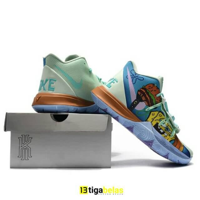 Jual SEPATU NIKE KYRIE 5 Squidward x Spongebob custom id Shopee Indonesia