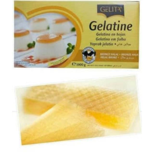 Jual Gelatin sheet from germany/ gelatine sheet halal Shopee Indonesia