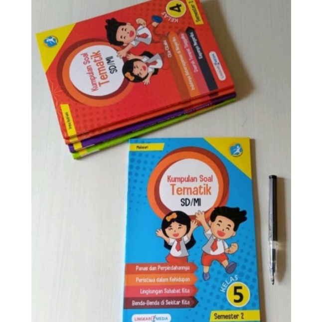 Jual Buku Kumpulan Soal Tematik Kelas 5 Semester 2 Untuk SD/Mi (LM ...