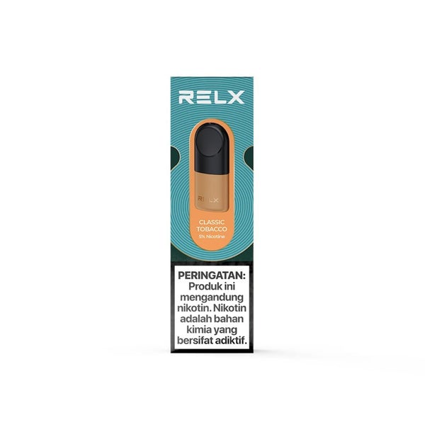Jual RELX Vape Pod Cotton 2PCS Classic Tobacco (rasa tembakau) RELXPOD ...