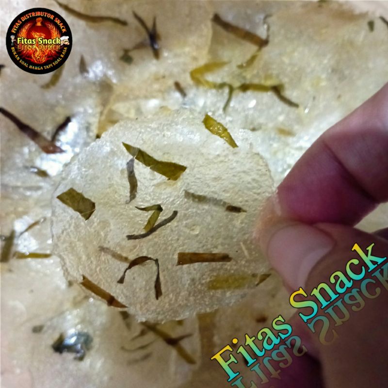 Jual Kripca/Pikca 500gram/Keripik Kaca Oven RASA ORIGINAL Aroma Daun ...