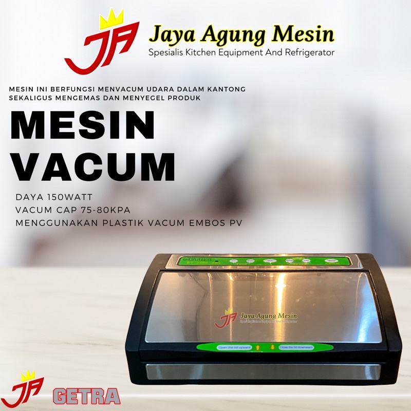 Jual Mesin Vacum sealer Portable Getra ET2500 Shopee Indonesia