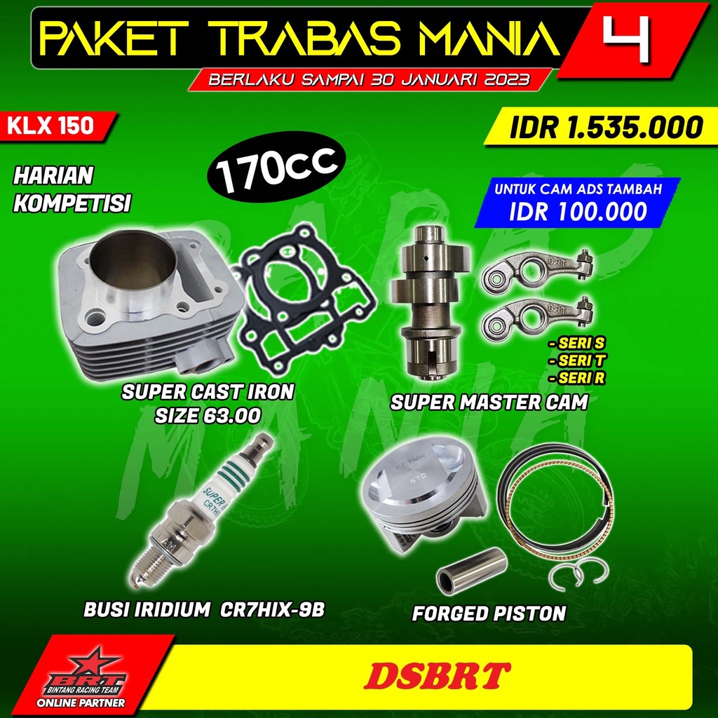 Bore up klx store adventure