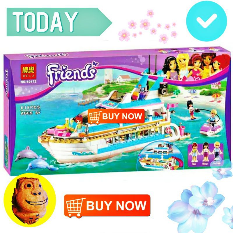 Jual MAINAN LEGO BELA FRIENDS ISI 618 PCS ( SERI 10172 ) | Shopee Indonesia