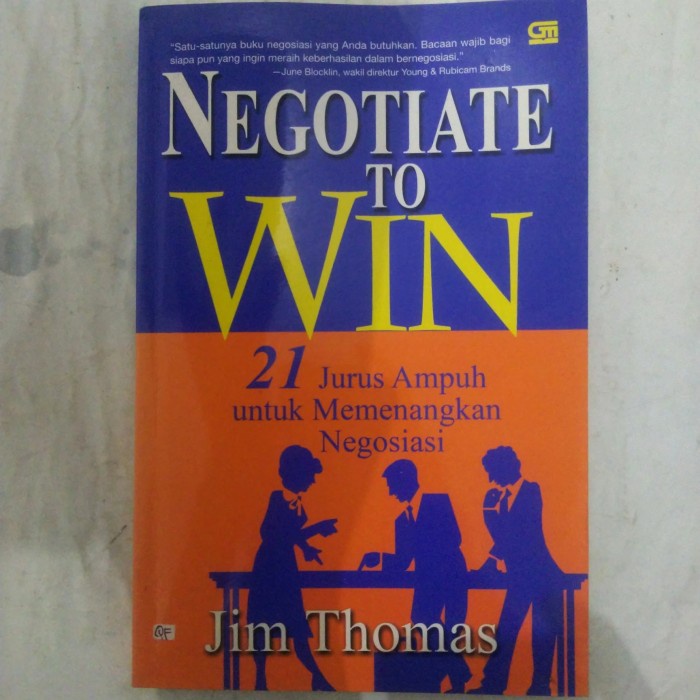 Jual BUKU NEGOTIATE TO WIN JIM THOMAS | Shopee Indonesia