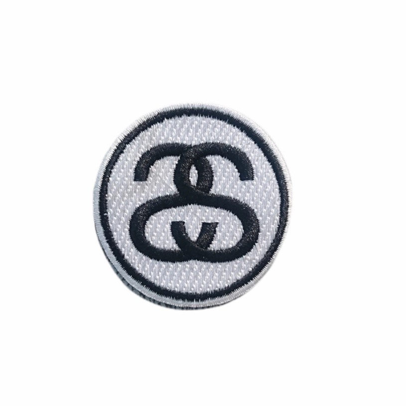 Jual Iron Patch Stussy Round Shopee Indonesia