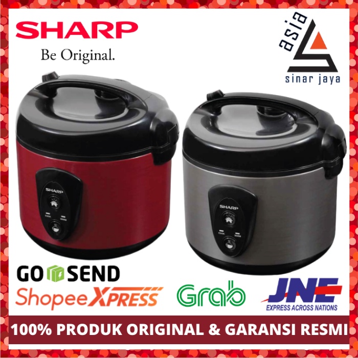 Jual SHARP KSN18MG Rice Cooker 1.8 Liter KSN18MGRD / KSN18MGSL Shopee Indonesia