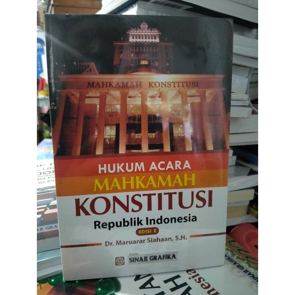 Jual Hukum Acara Mahkamah Konstitusi Republik Indonesia Edisi Kedua ...